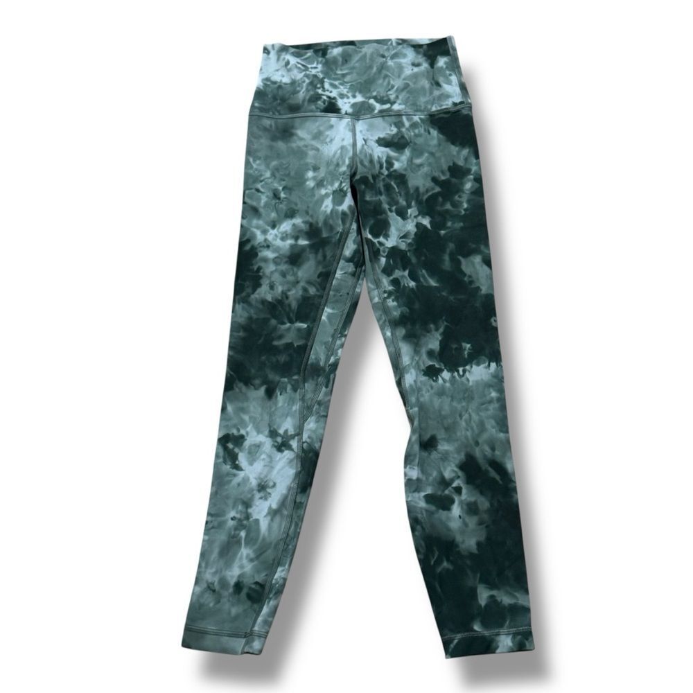 Lululemon Align High-Rise leggings  Size 4 Diamond Dye Starlight Smoked Spruce - Picture 3 of 9